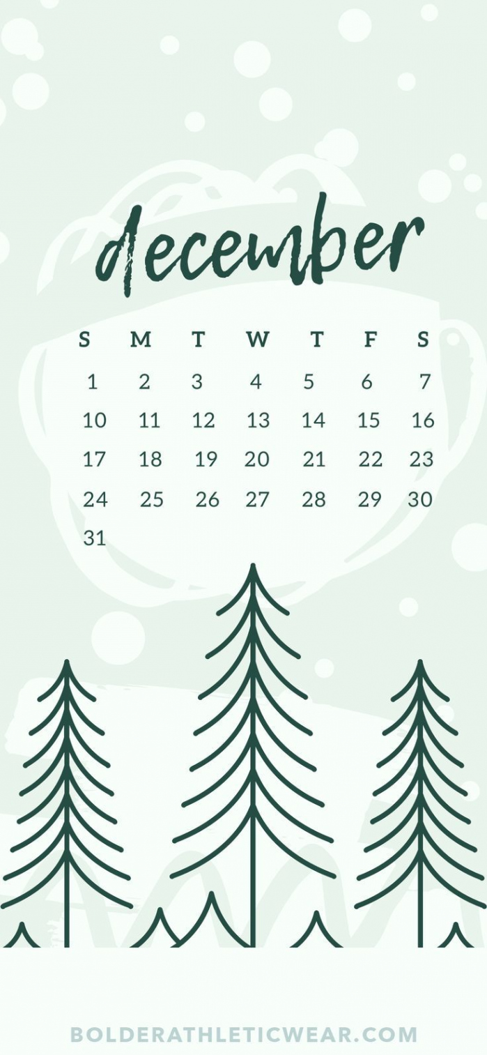 Downloadable iPhone and iPad Wallpapers for December  Calendar