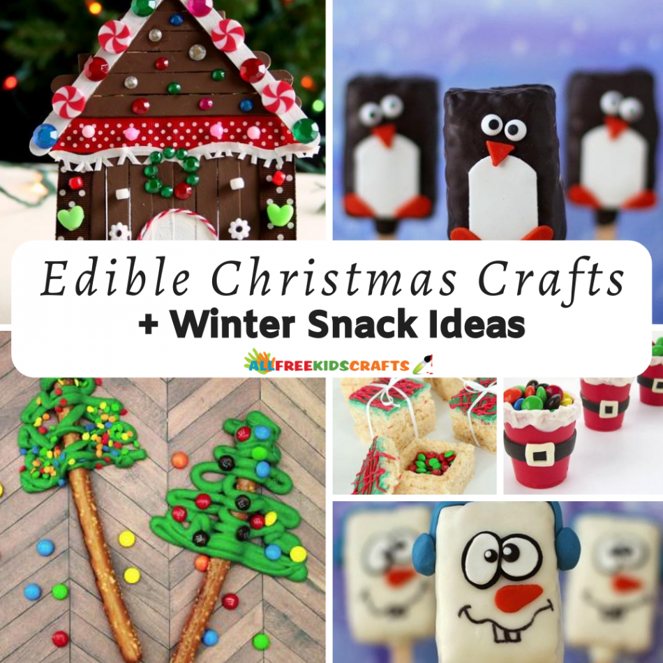 + Edible Christmas Crafts  AllFreeKidsCrafts