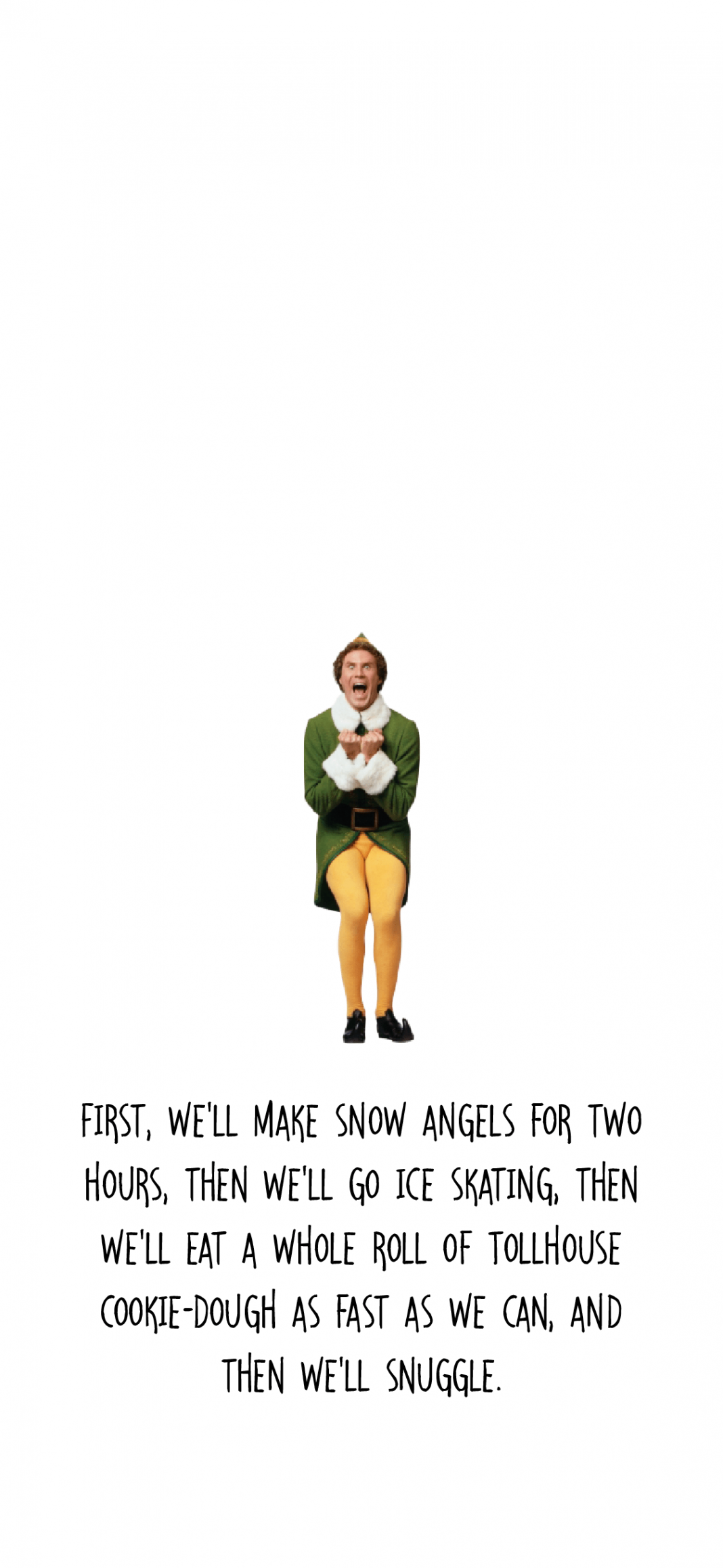 Elf Themed iPhone Wallpapers - Ginger and Ivory  Funny christmas