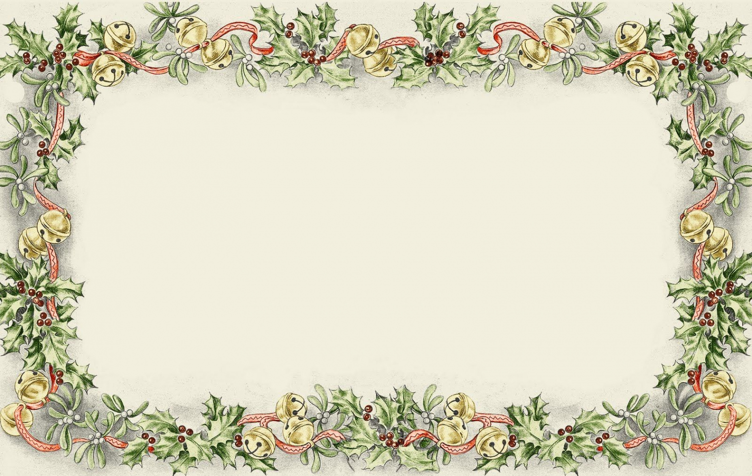 Festive Christmas Border Wallpapers