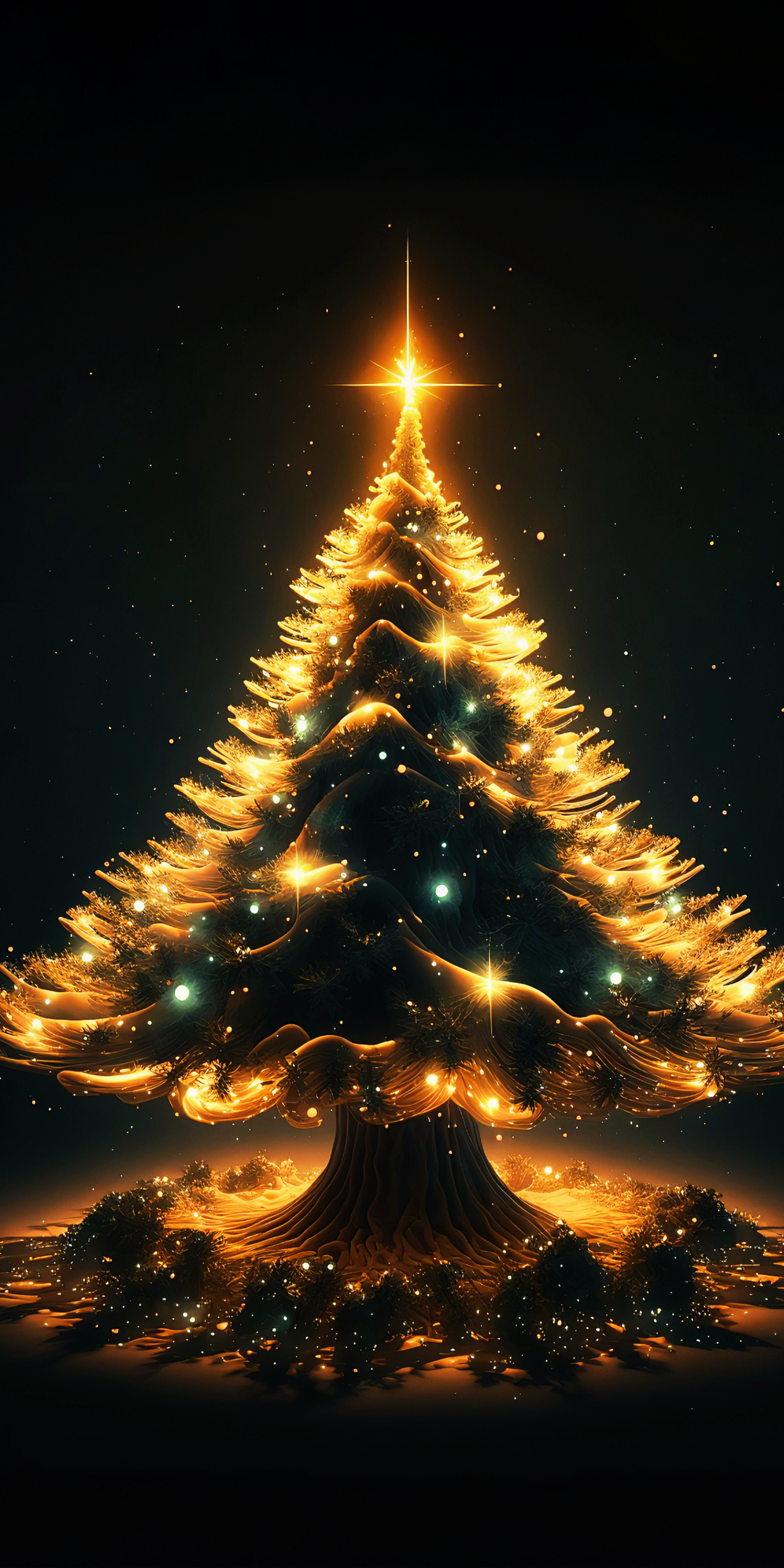 Festive Christmas iPhone wallpaper pack