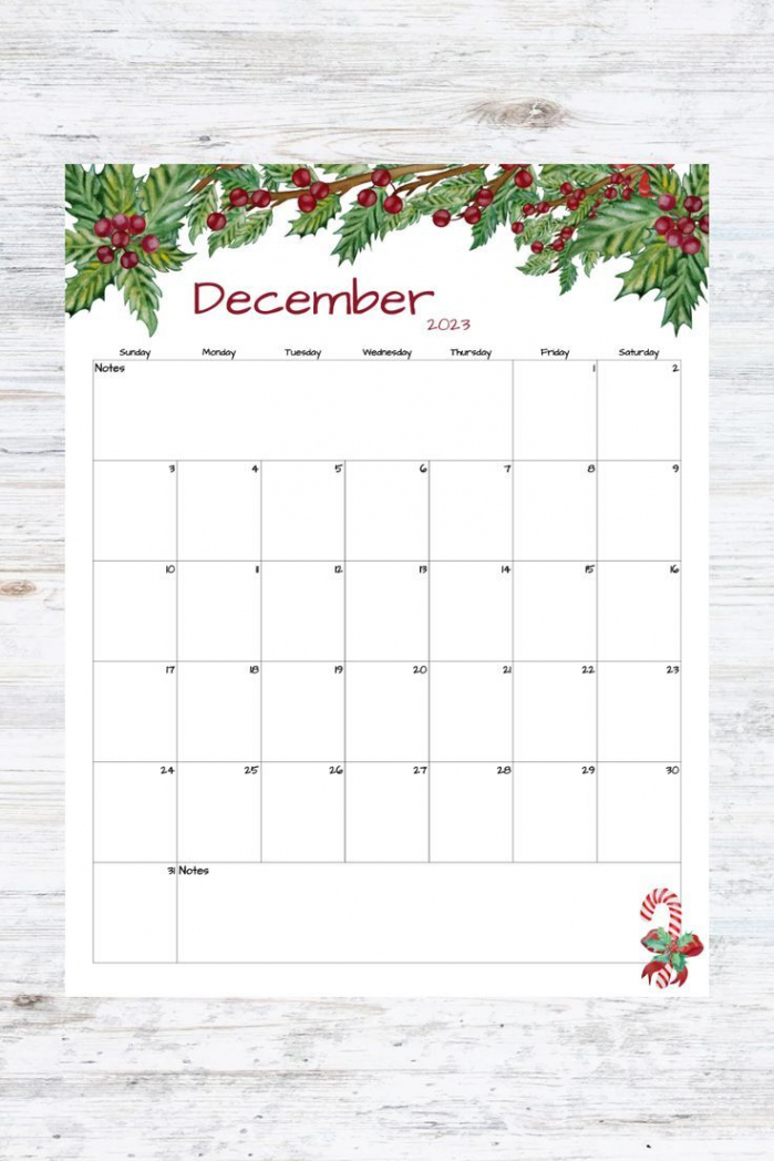 Fillable/editable December Calendar December  Printable - Etsy