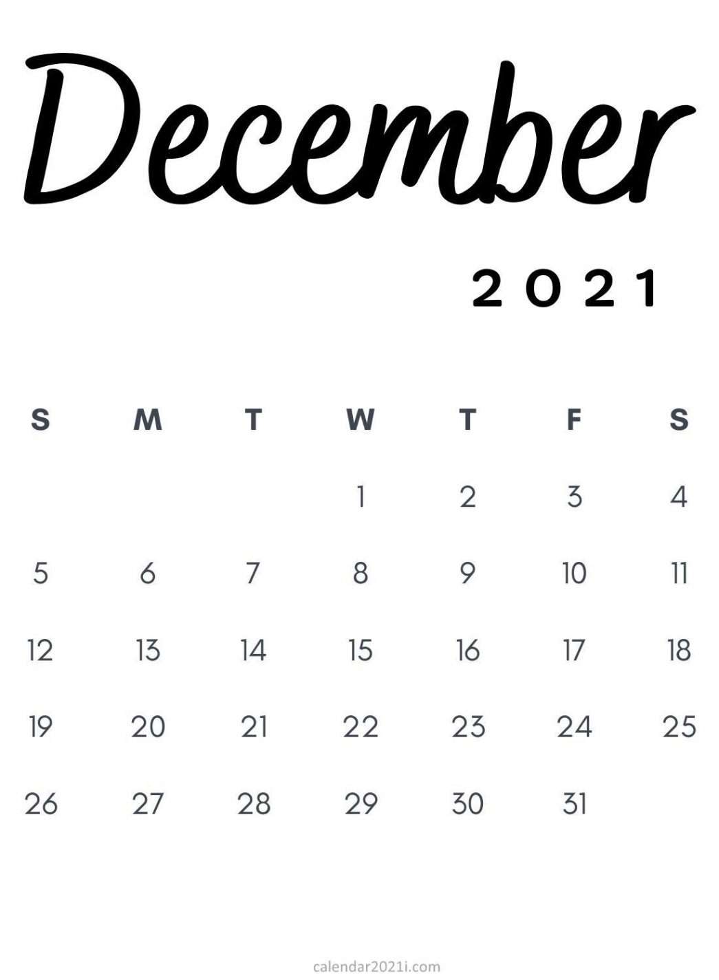 Free Minimalist  Calendar Monthly Printable  Calendar