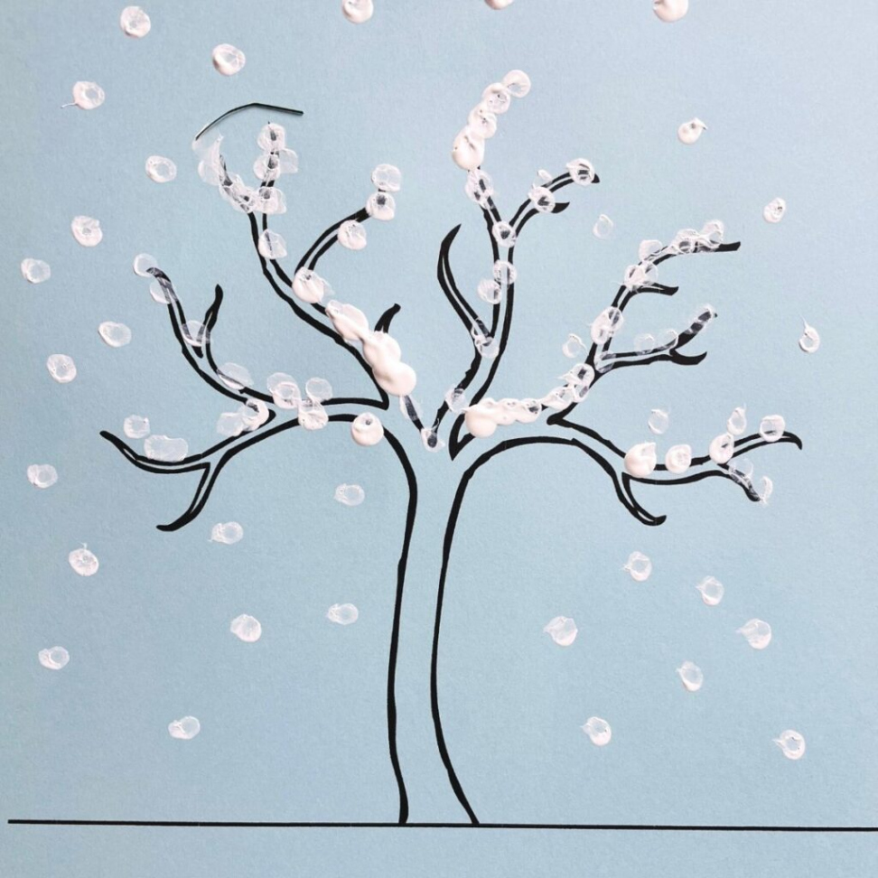 Free Winter Tree Printable (with Craft ideas!)