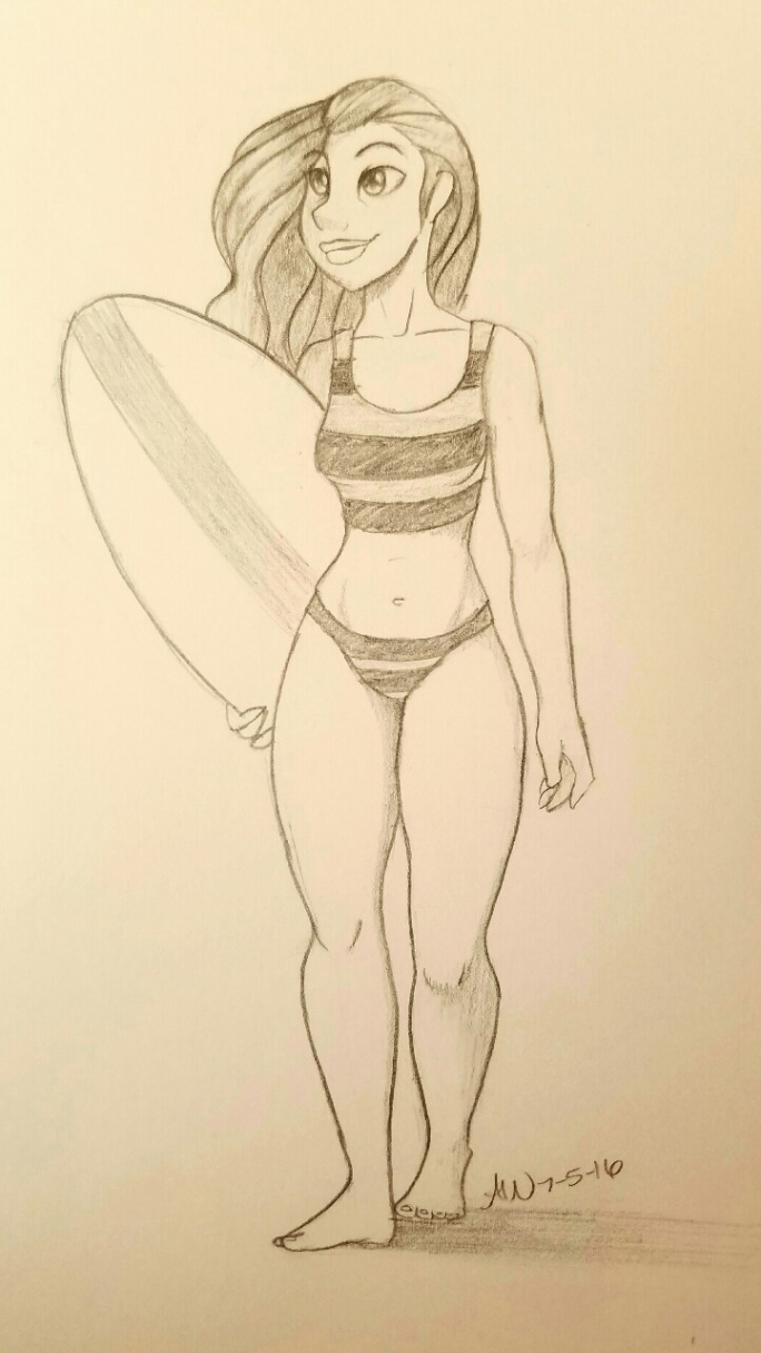 Fuck Yeah Lilo & Stitch! — fairdahlia-art: Sketched Nani from Lilo