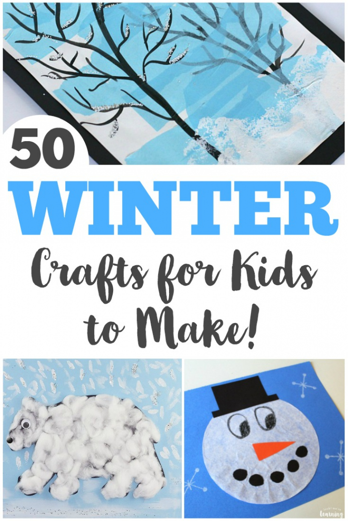 Fun and Easy Winter Crafts for Kids - Look! We