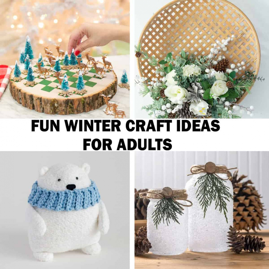 Fun Winter Crafts for Adults - Songbird