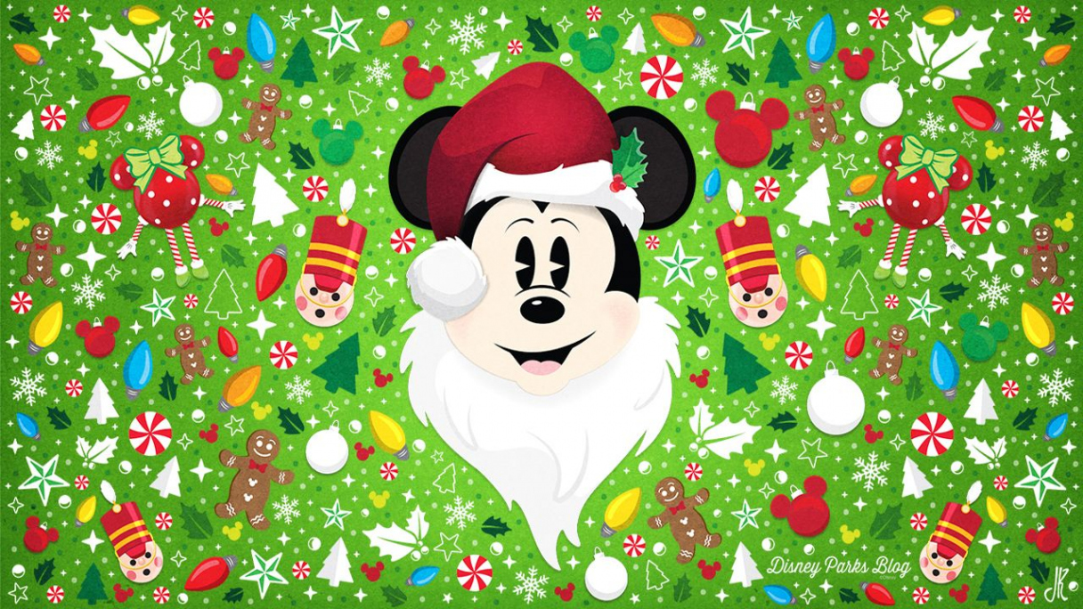 Get into the festive spirit with our new Disney Parks Blog wallpaper!