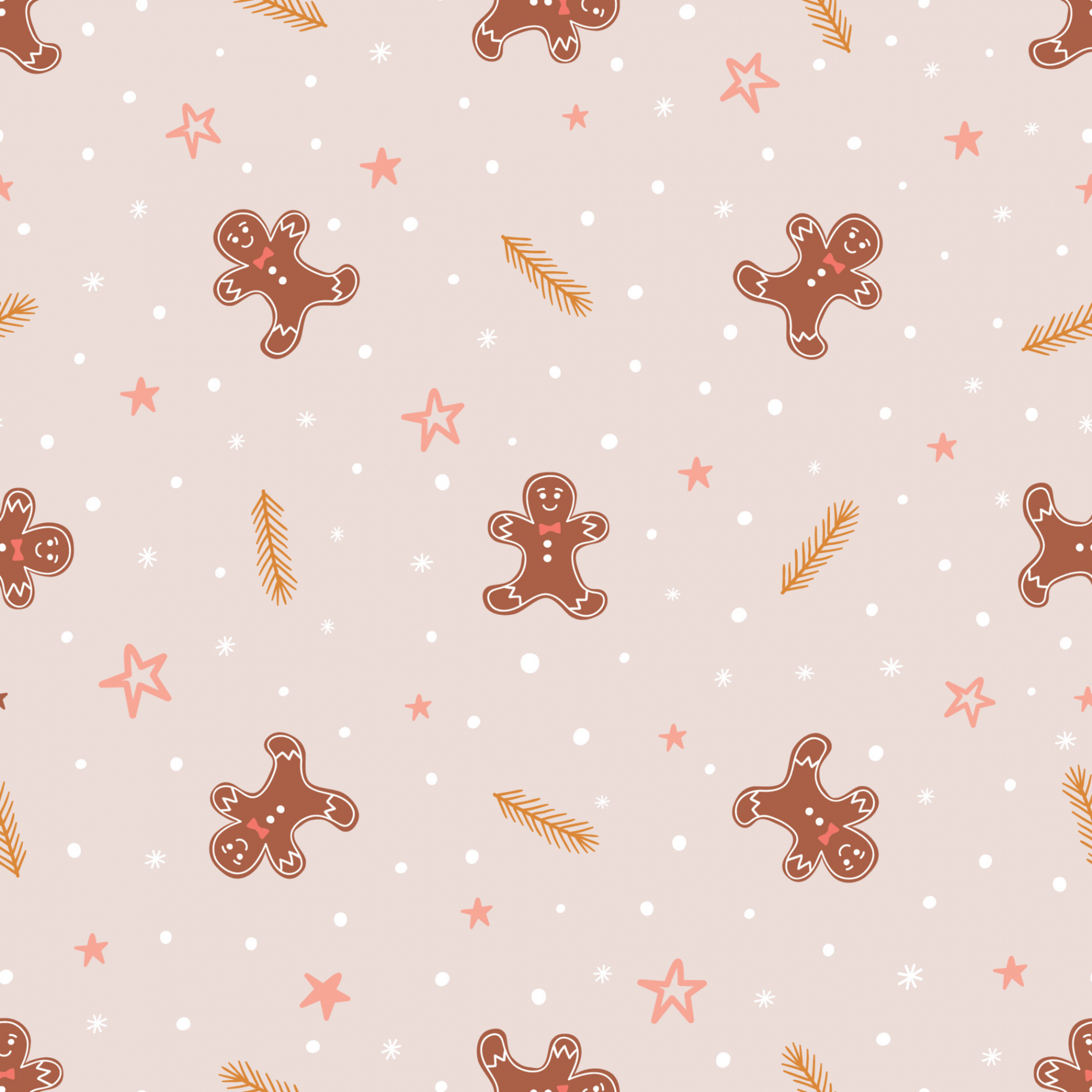 Gingerbread pattern