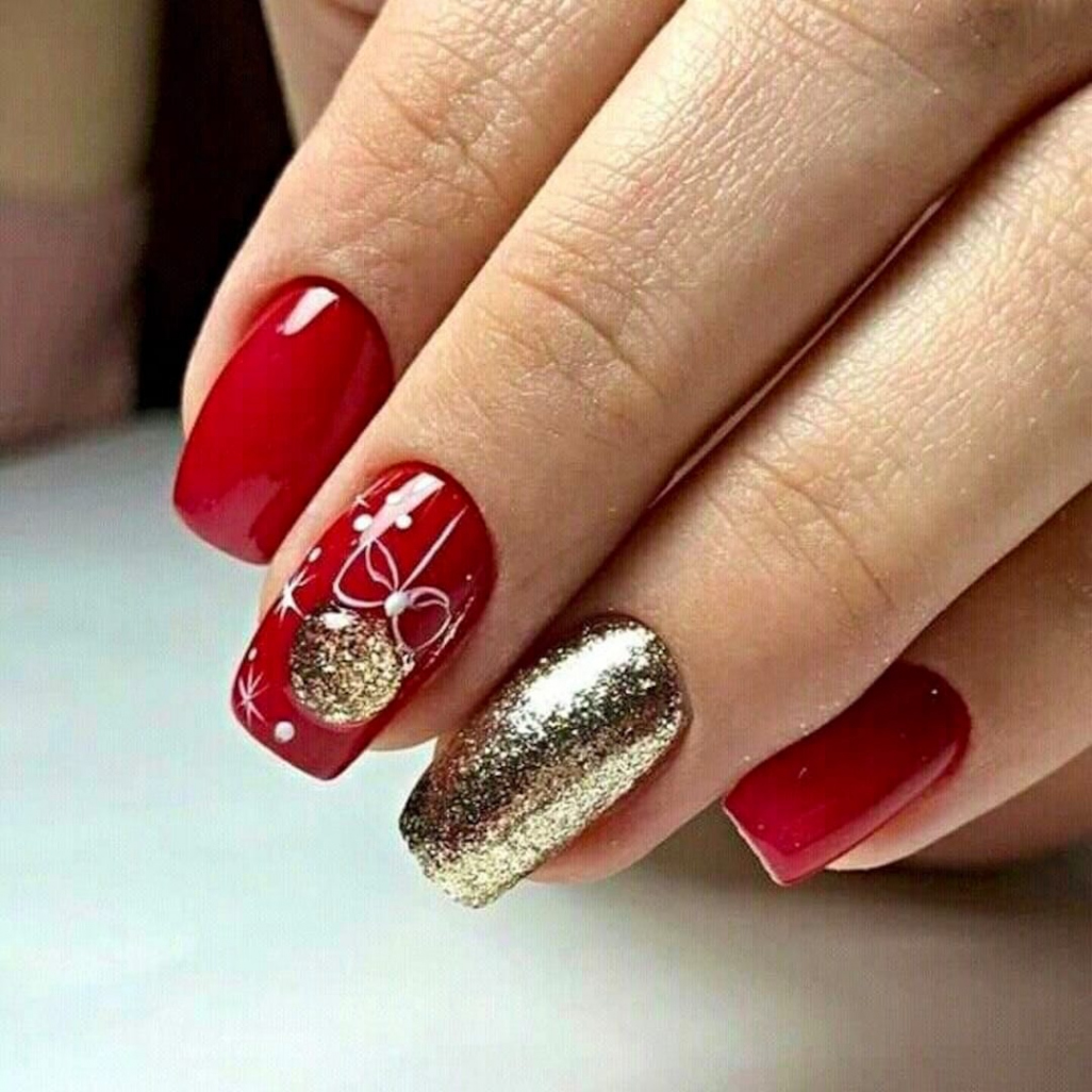 GOLD ORNAMENT-Xmas nails-Luxury nails-press on nails-Christmas - Etsy