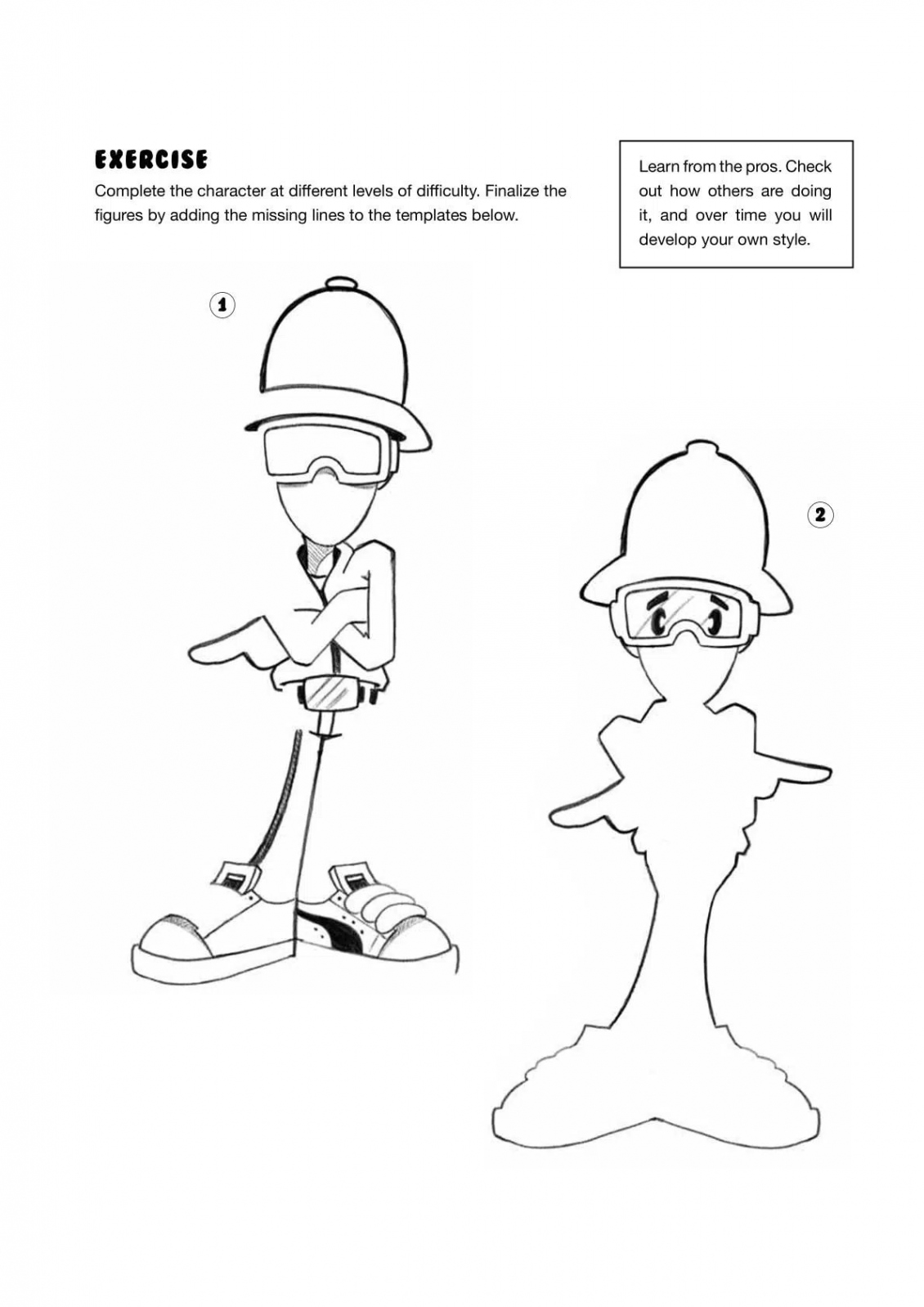 Graffiti Characters For Beginners: An Easy Introduction to Drawing Graffiti  Figures