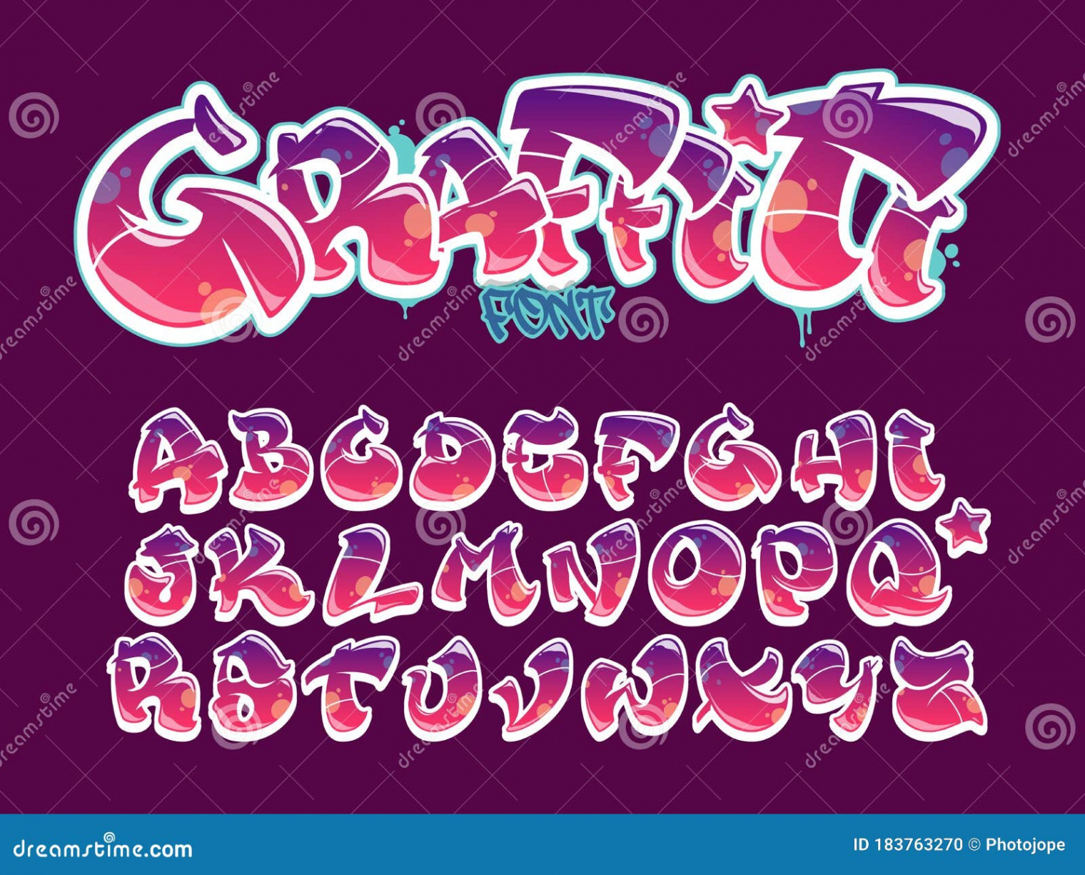 Graffiti Style Font