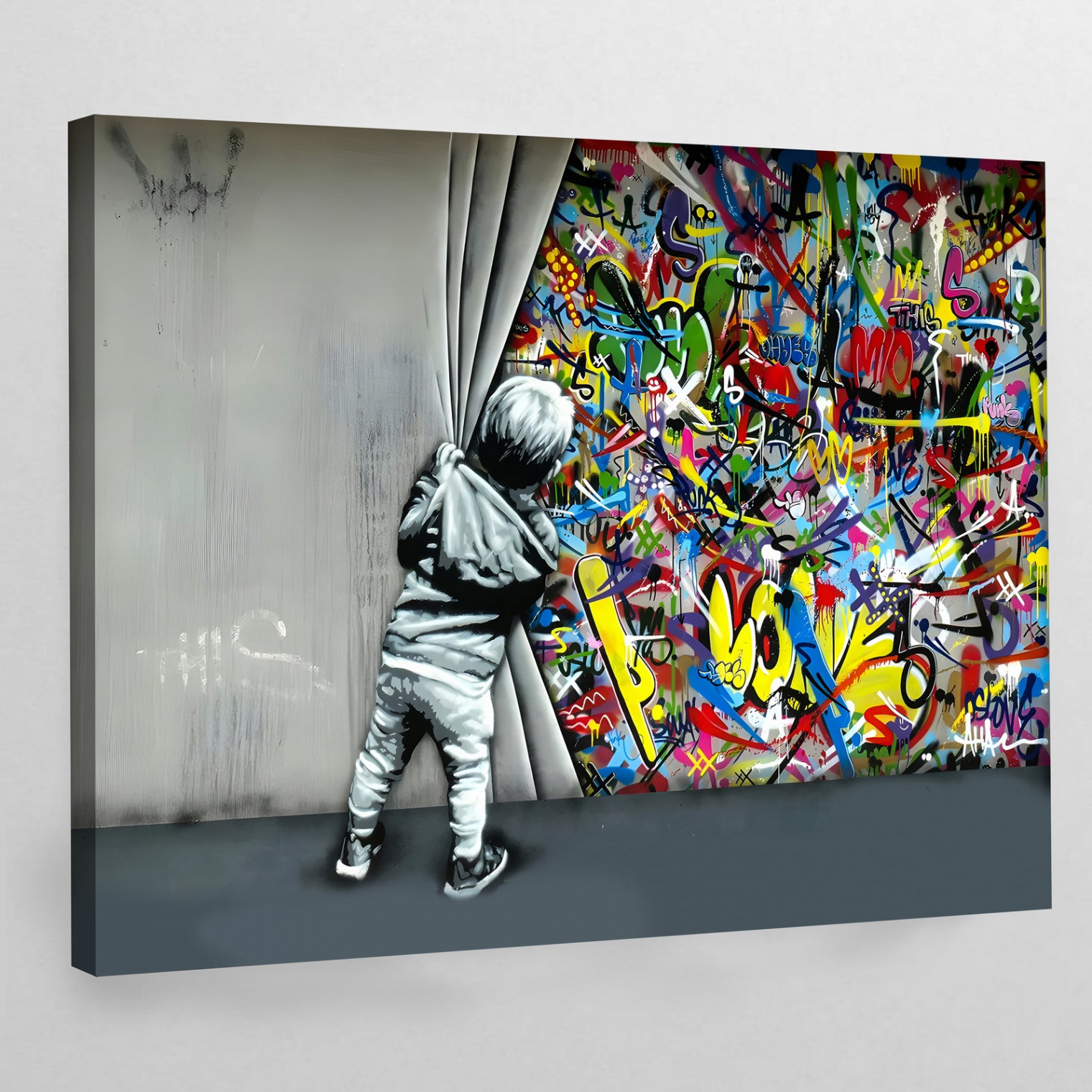 Graffiti Wall Art  The Trendy Art