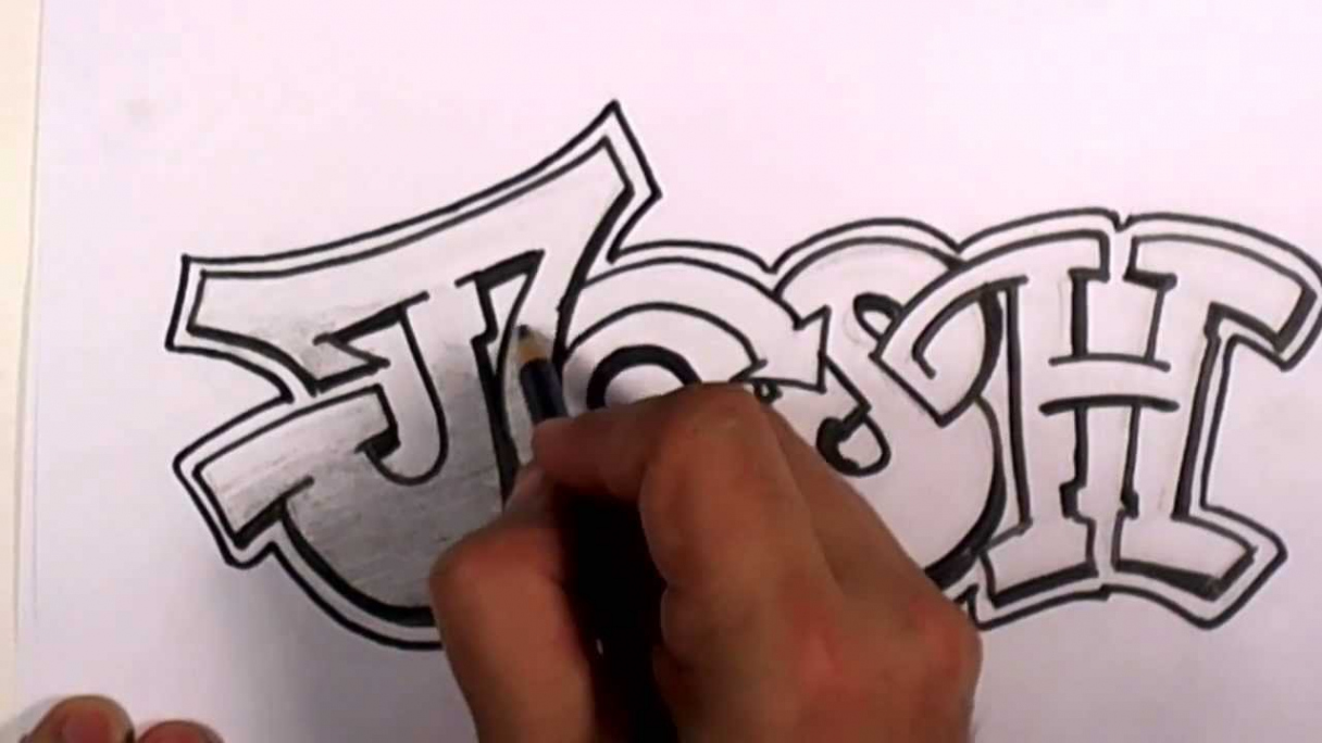 Graffiti Writing Josh Name Design - # in  Names Promotion  MAT