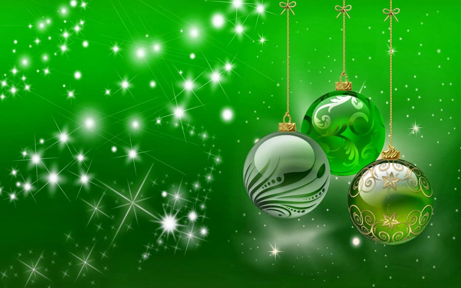 Green Christmas Background HD Wallpaper  All Wallpaper Gallery