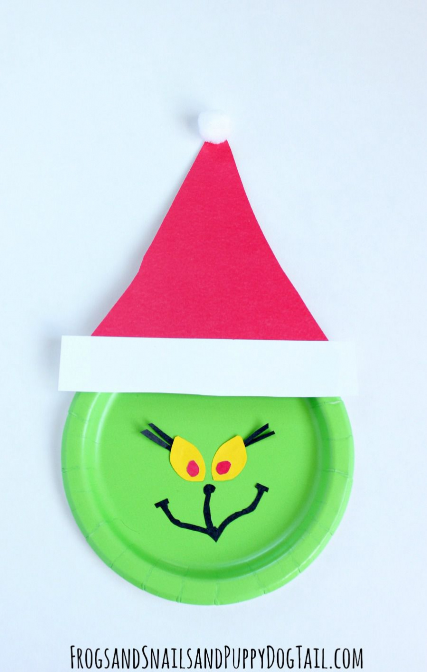 Grinch-Themed Christmas Crafts Your Kids Will Love