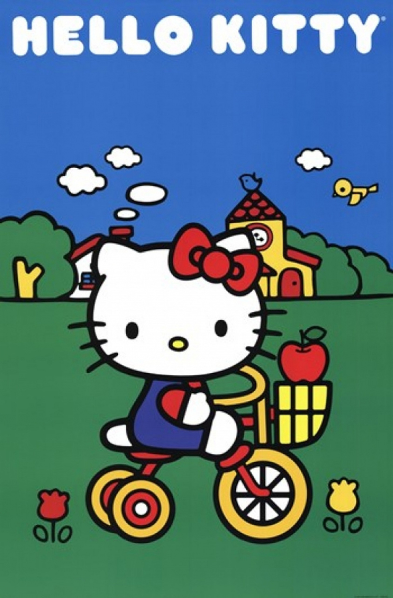 Hello Kitty - Bike Scene Poster Poster Print - Item # VARPYRPAS