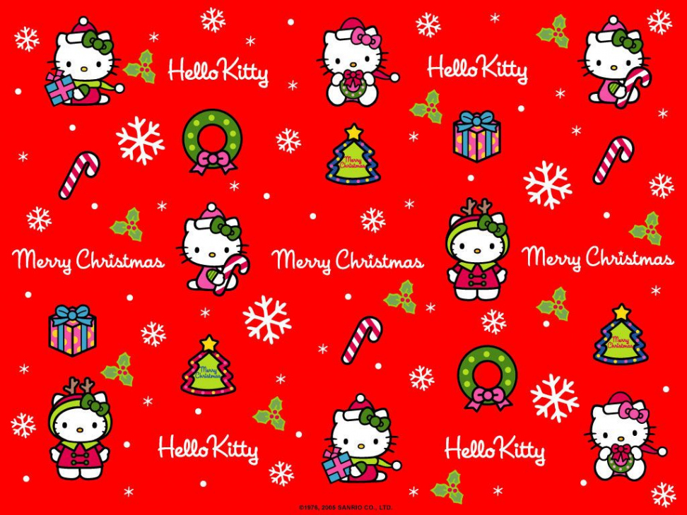 hello kitty christmas background hello kitty ch  Hello kitty