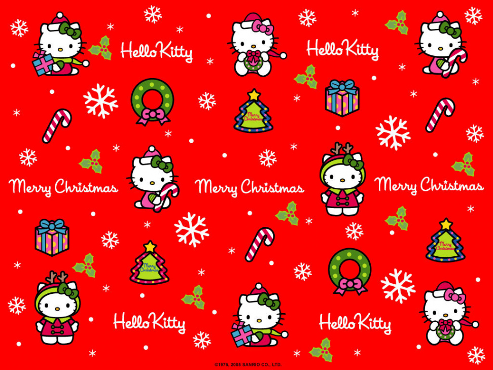 Hello-Kitty-Christmas-Wallpapers-Red-Kawaii-Wallpaper  Flickr