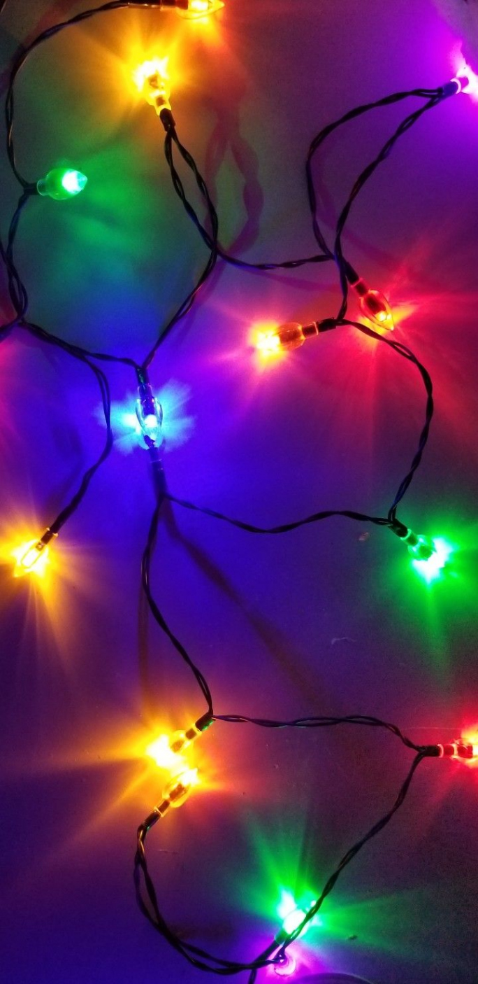 Holiday Lights Phone Wallpaper  Christmas screen savers