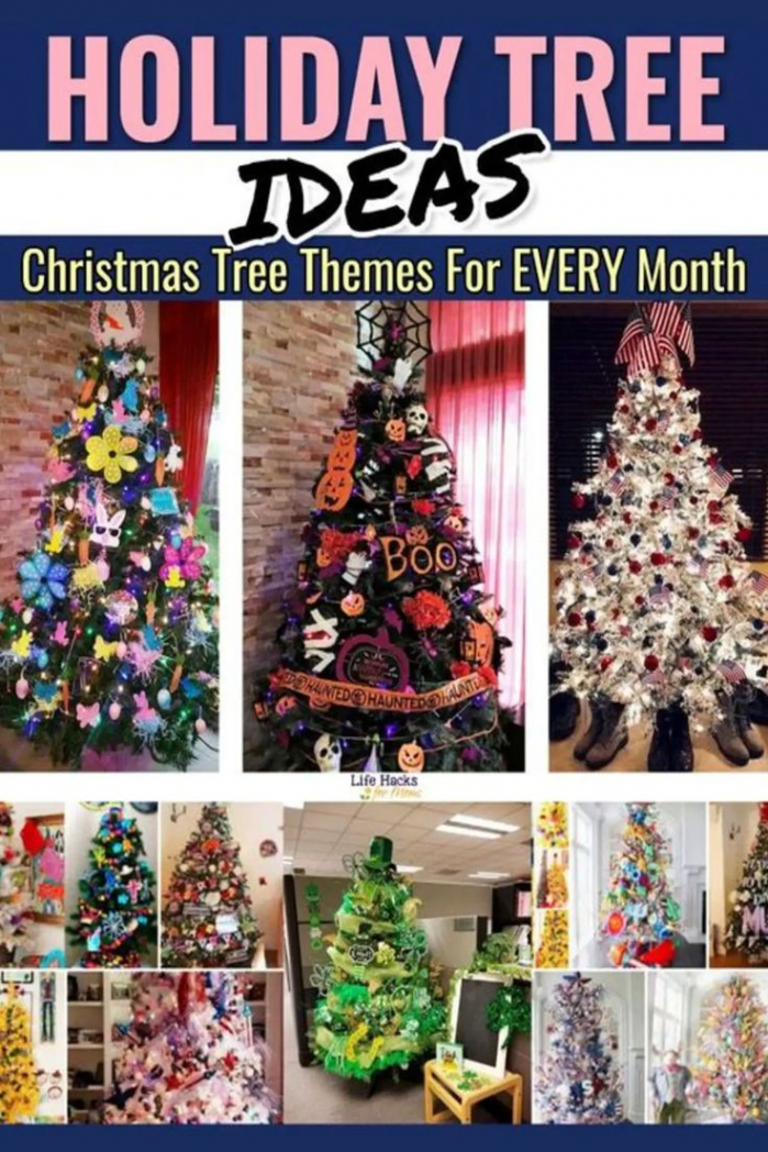 Holiday Tree Year Round!  Holiday Tree Decorating Ideas for Fall