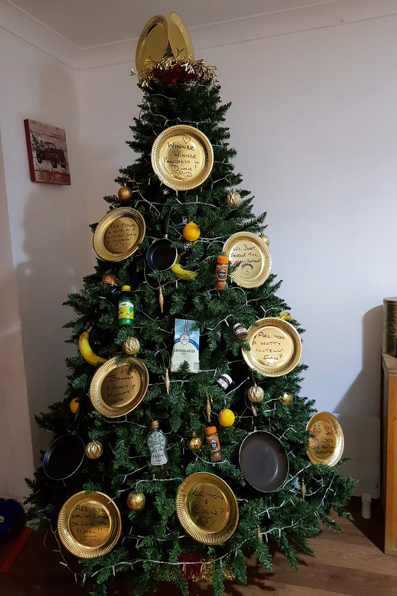 How this mom uses her Christmas tree to celebrate holidays year-round