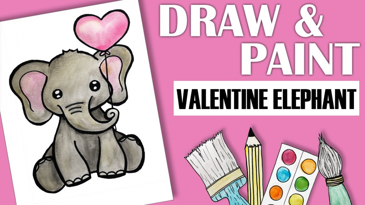 How to Draw and Paint a Valentine