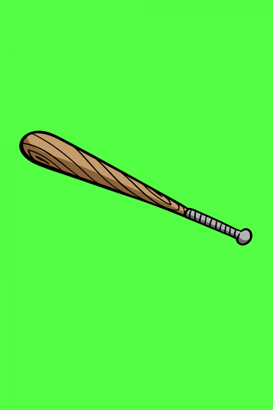 How to Draw Baseball Bat Drawing