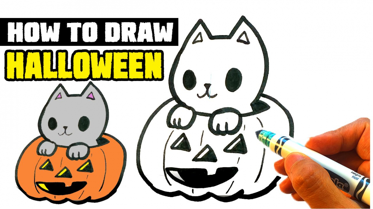 How to Draw Cute Halloween Drawings  Enrique Plazola  Skillshare