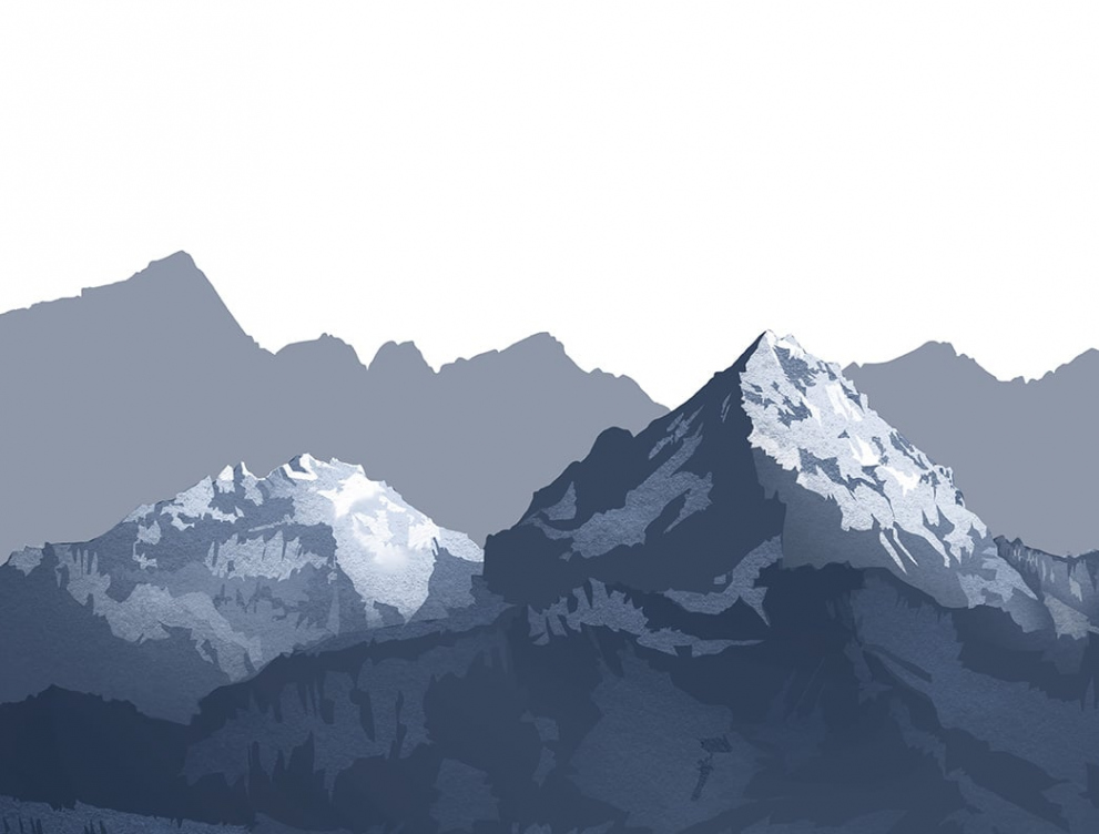 How To Draw Mountains Procreate Tutorial - dobbernationLOVES