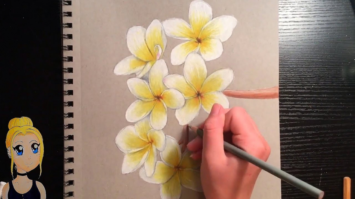 How to Draw Realistic Flowers! With Colored Pencils