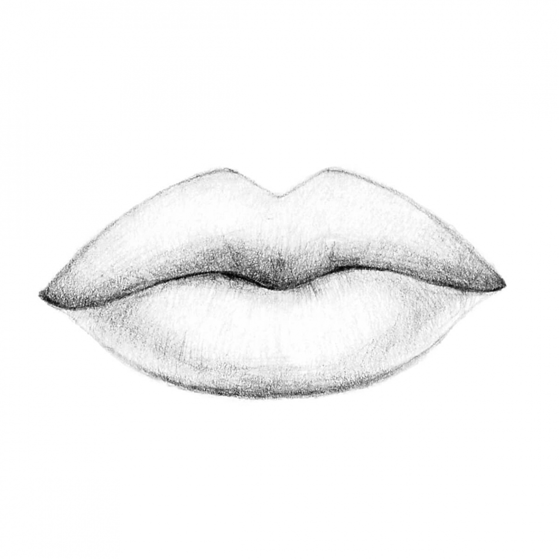 How to Draw Realistic Lips Step-by-Step in  Different Ways