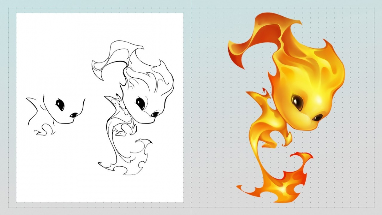 How to Draw Stylized Fire and Flames for Animation and D FX