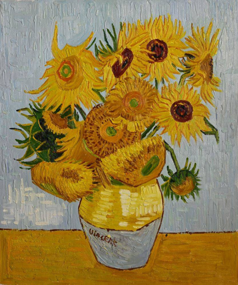 How To Draw Van Gogh Sunflowers