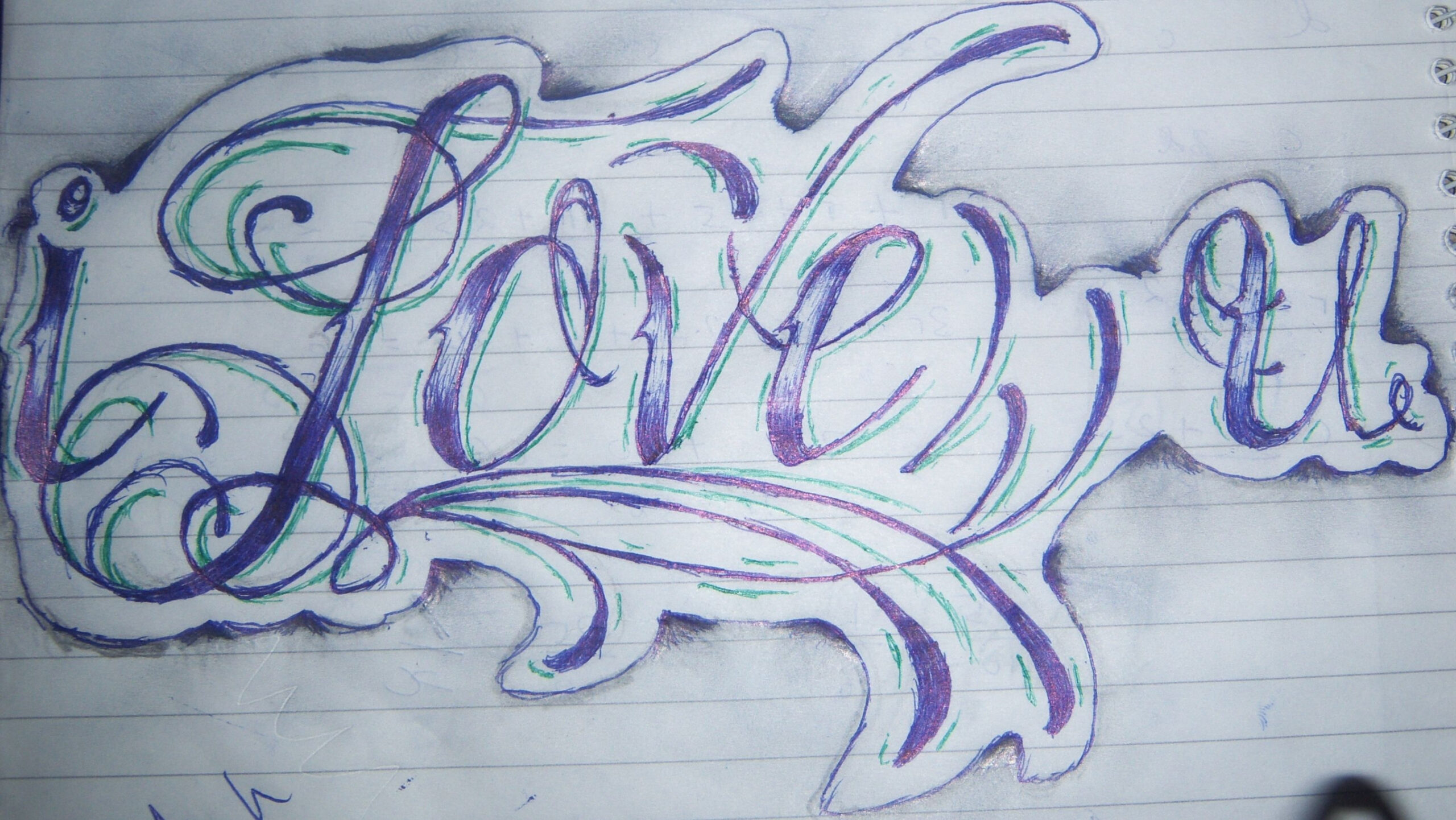 i love u  Graffiti lettering, Graffiti, Sketch tattoo design