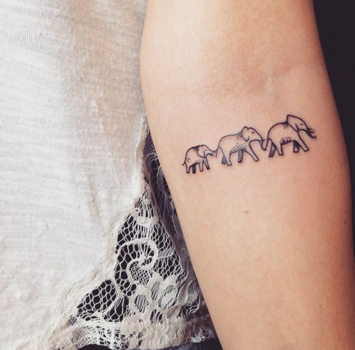 Image result for three elephants tattoo  Trendy tattoos, Tattoos