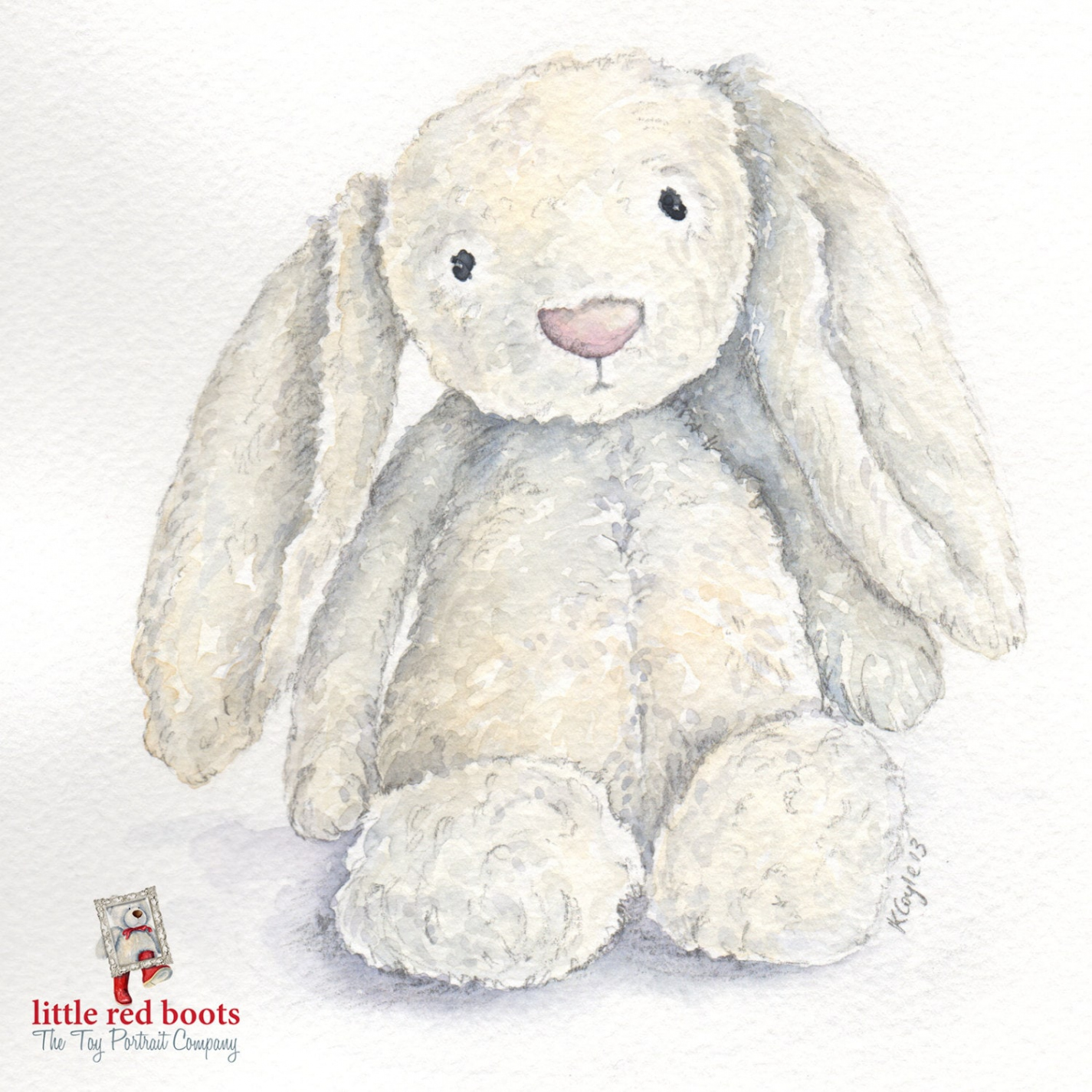 JellyCat Bashful Bunny Druck Hase Kinderzimmer Druck - Etsy