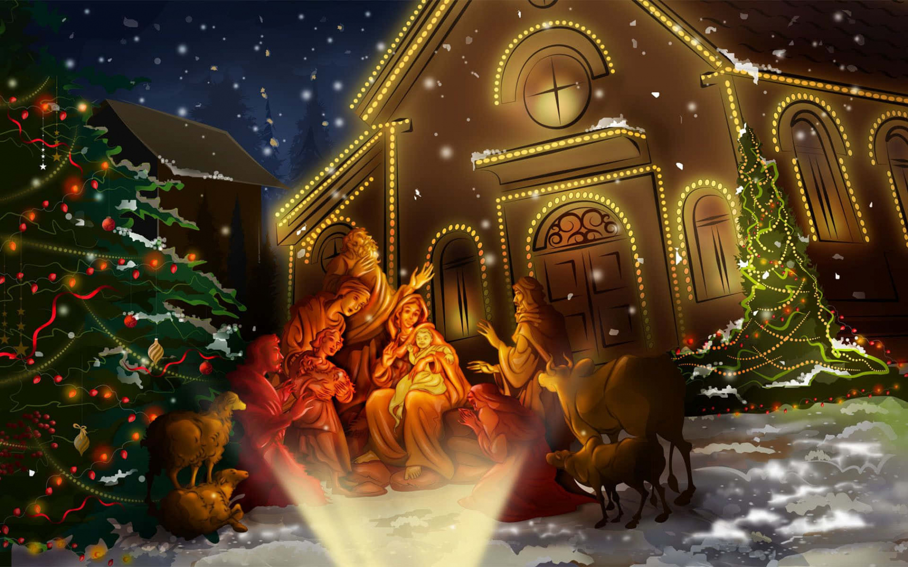 +] Jesus Christmas Wallpapers  Wallpapers