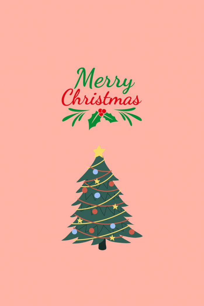 Merry Christmas Cute Christmas Wallpaper Aesthetic in   Xmas