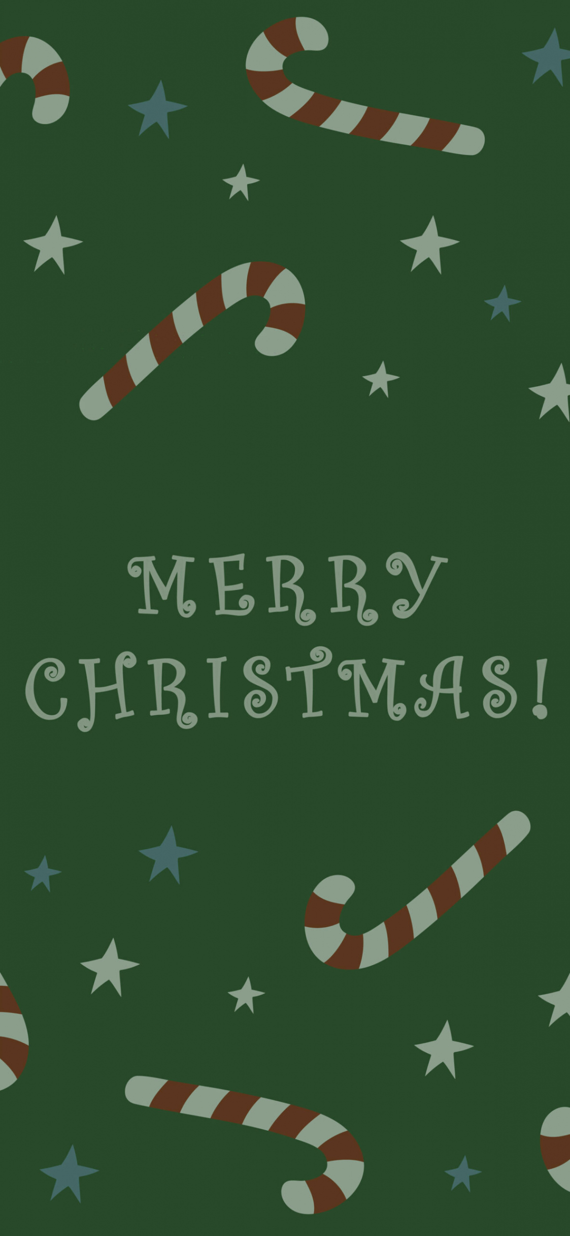 Merry Christmas Green Wallpaper - Aesthetic Christmas Wallpaper