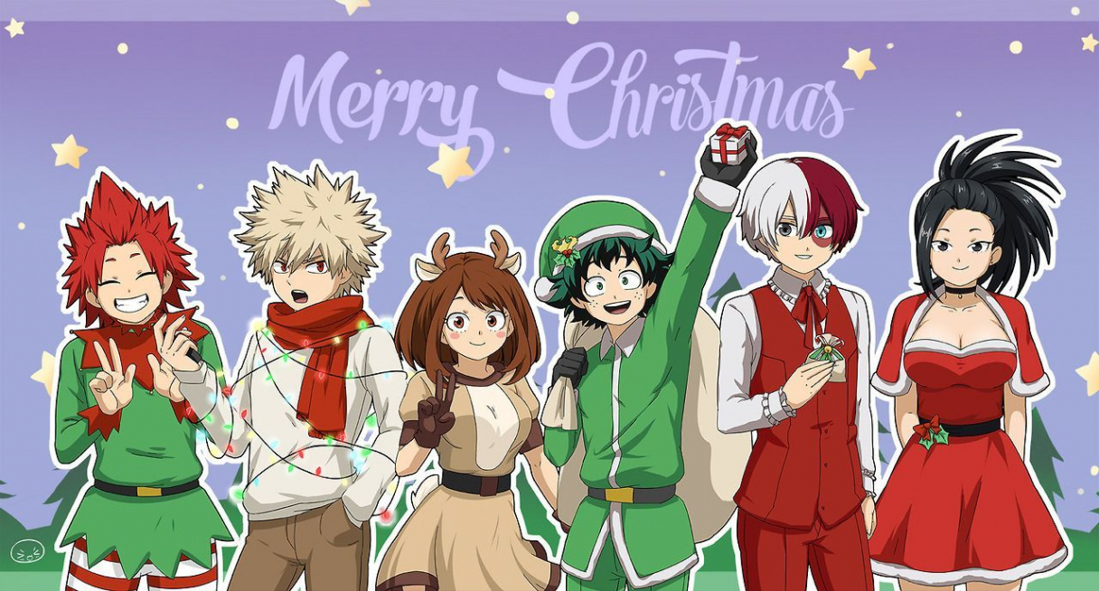 MHA Christmas Wallpapers - Wallpaper Cave