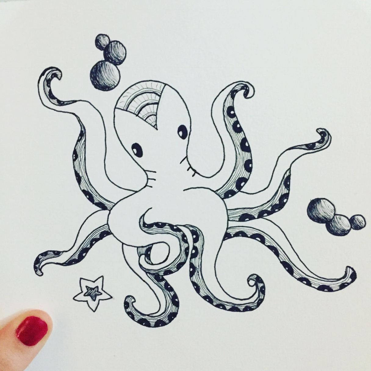 Octopus Drawing by emilyburchart on DeviantArt