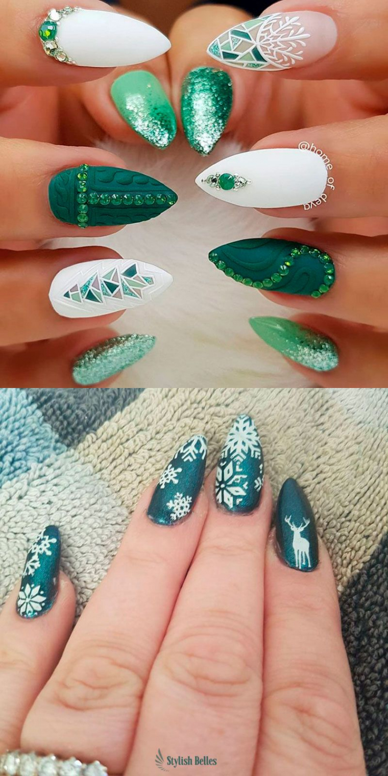 Outstanding Christmas Nail Designs to Celebrate This Year