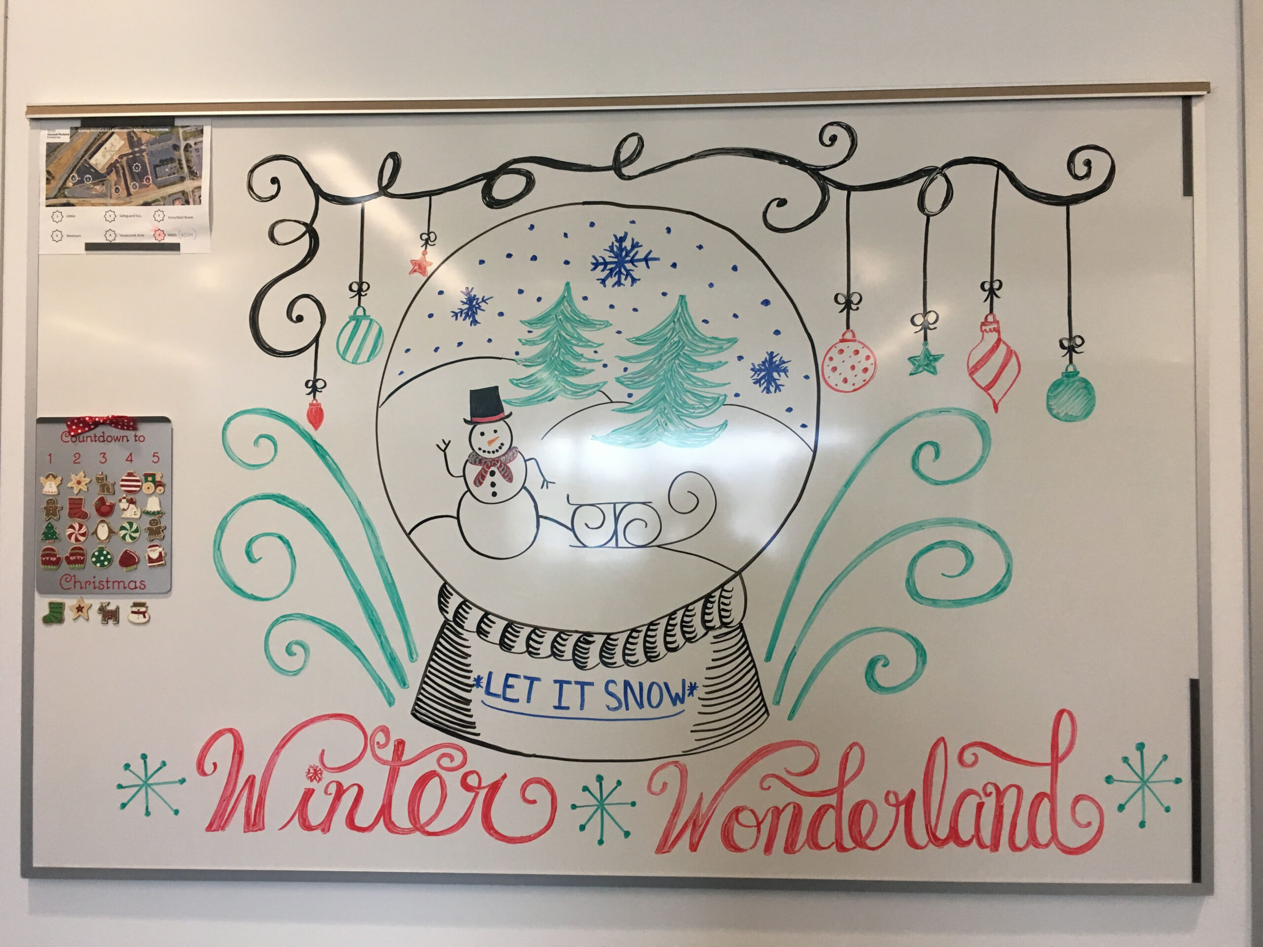 Pin by Christy Mcmanus on whiteboard art in   Christmas