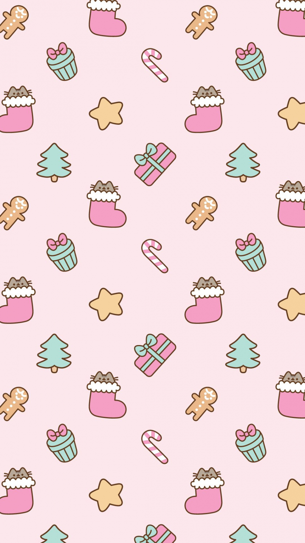 Pin by Jessica Grant 🦄 on Pusheen  Christmas phone wallpaper