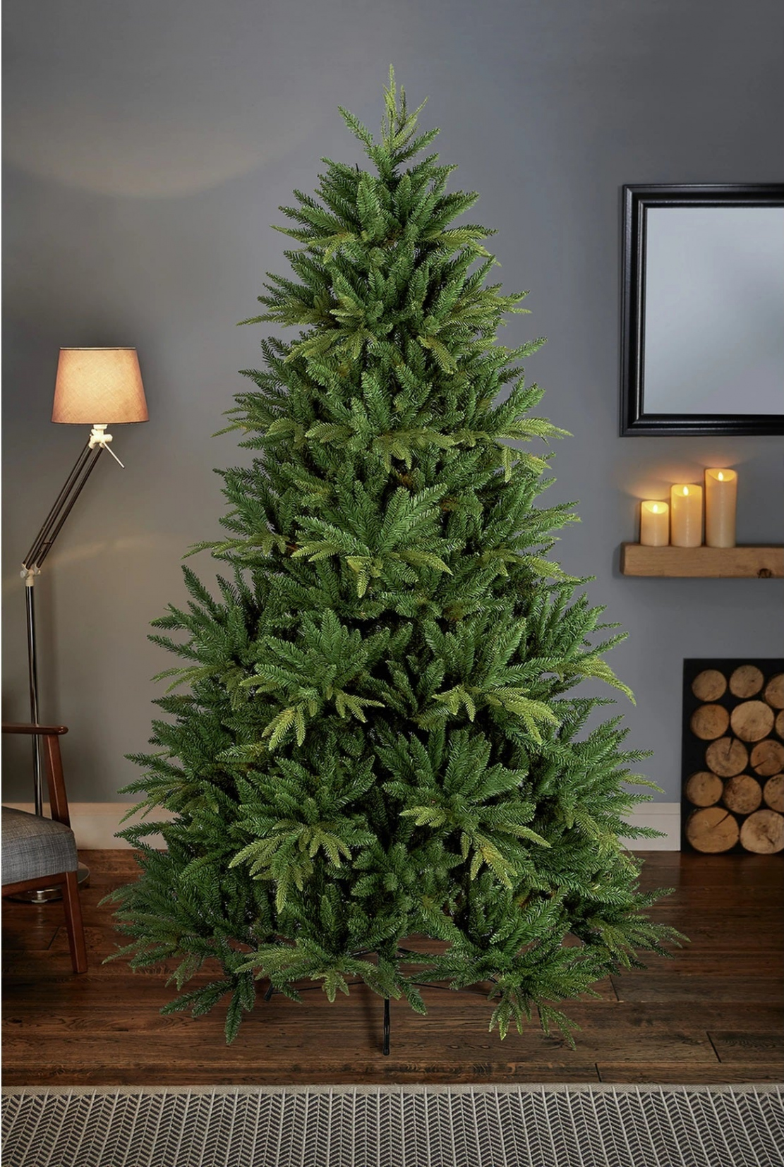 Premier Decorations ft Aspen Fir Christmas Tree - Green