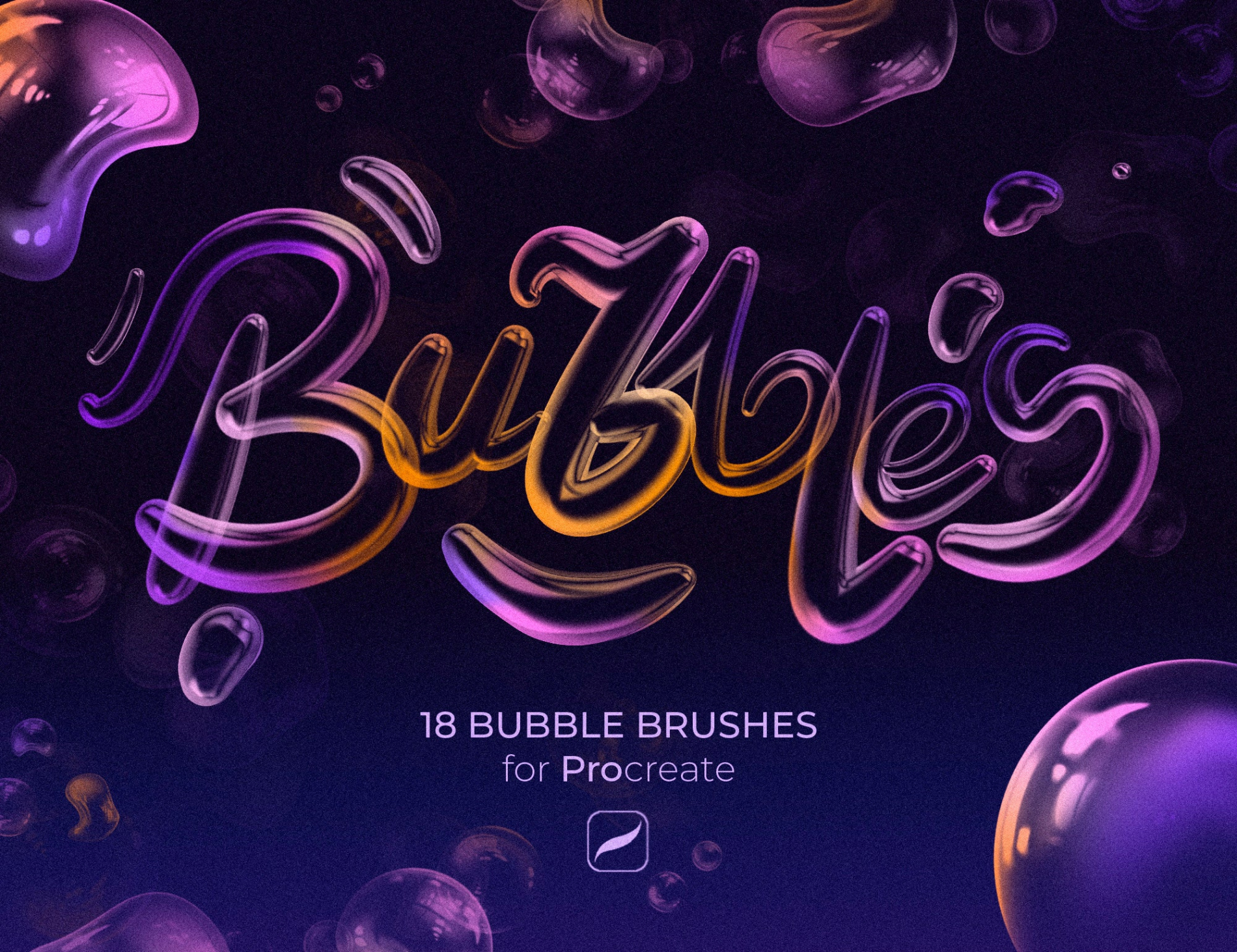 Procreate Bubble Brushes Seifenblasen Stempel Bubble - Etsy