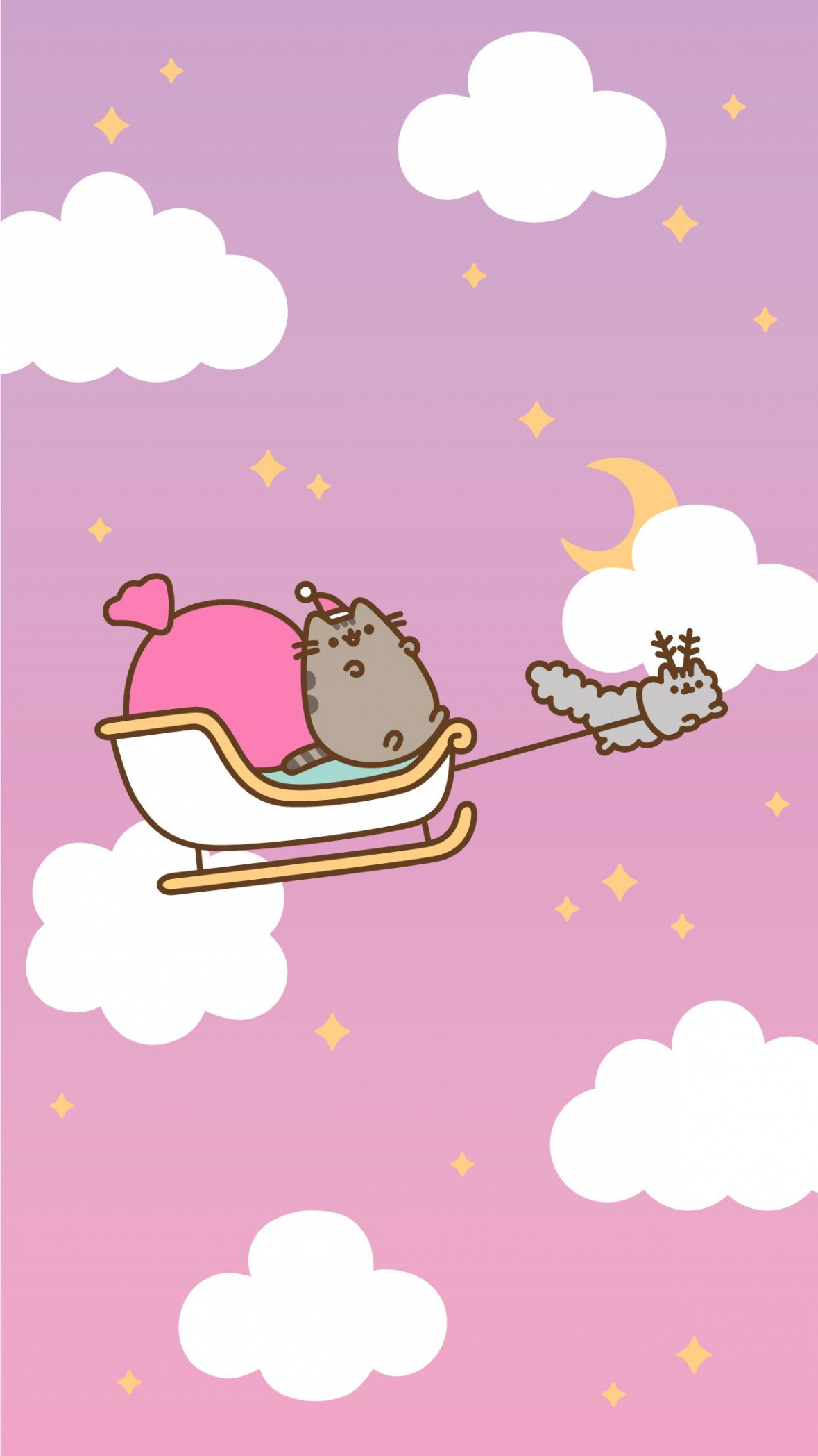 Pusheen Christmas Wallpapers - Wallpaper Cave