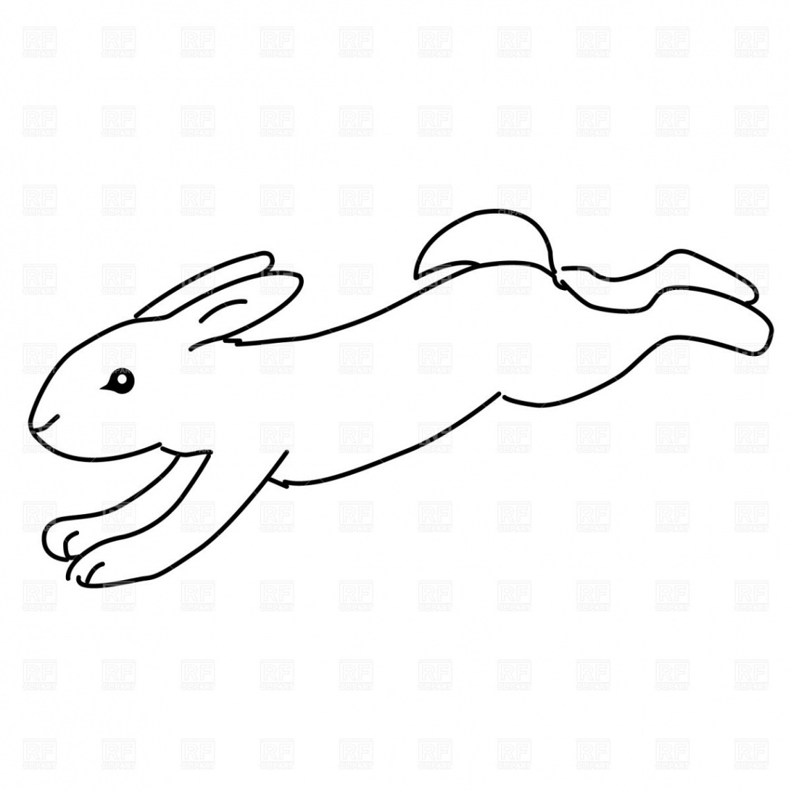 Rabbit Jumping Clipart in jumping rabbit clipart collection