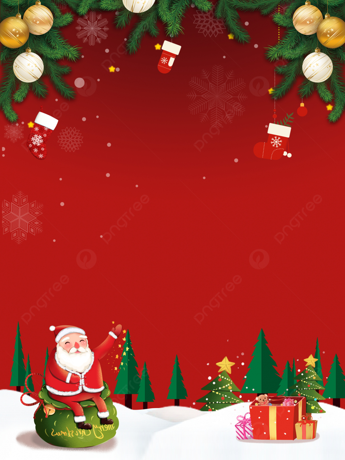 Red Christmas Background Images, HD Pictures and Wallpaper For